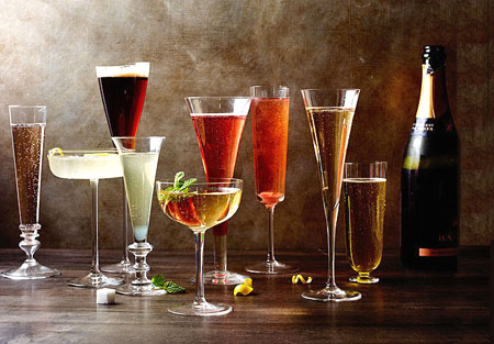 Assorted Champagne Cocktails