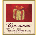 Gracianna 2018 Reserve Pinot Noir Westside Reserve