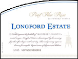 Scheid Family Vineyards Longford Estate 2016 Pinot Noir Rosé Label